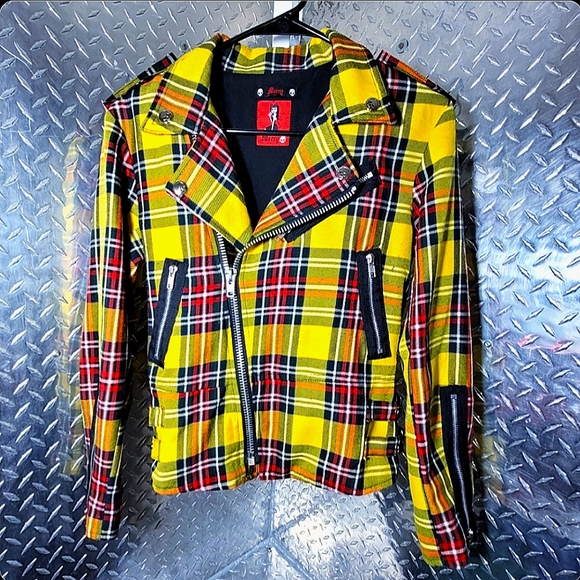 2FOR$40 Mercy checkered prep jacket - Picture 1 of 6